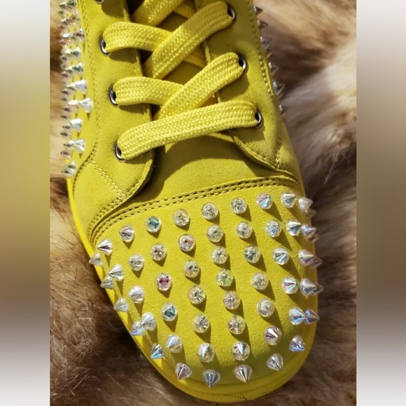 New Christian Louboutin Sneakers Sz 47 13-14 - Picture 2 of 11